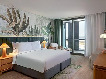 Yas Plaza Mangroves - Wohnbeispiel 1 King Deluxe Sea View Balcony Theme Park Access (Zimmercodierung D1M)