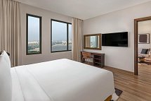 Staybridge Suites Abu Dhabi - Yas Island - Wohnbeispiel 1 King 1 Bedroom Suite City View Theme Park Access (Zimmercodierung WG1)