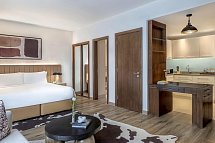 Staybridge Suites Abu Dhabi - Yas Island - Wohnbeispiel 1 King Studio Suite City View Theme Park Access (Zimmercodierung SG1)