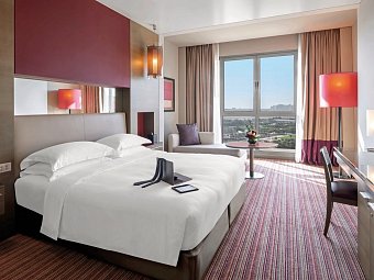 Park Rotana Abu Dhabi - Wohnbeispiel Garden View Room (Zimmercodierung DB2)