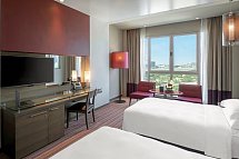 Park Rotana Abu Dhabi - Wohnbeispiel Garden View Room (Zimmercodierung DB2)
