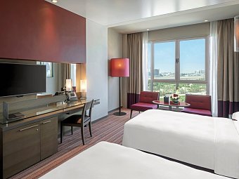 Park Rotana Abu Dhabi - Wohnbeispiel Garden View Room (Zimmercodierung DB2)