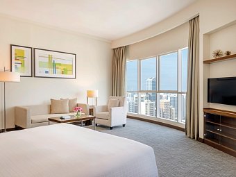 Grand Millennium Al Wahda - Wohnbeispiel Junior Suite with Club Access (Zimmercodierung JL1)