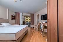 Melas Lara Hotel - Wohnbeispiel Doppelzimmer Economy seitl. Meerblick (Zimmercodierung DEN)