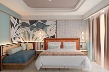 Trendy Perge Resort & Suites - Modellbild Wohnbeispiel Suite Familie (Zimmercodierungen WIG & WIQ)
