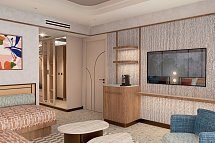 Trendy Perge Resort & Suites - Modellbild Wohnbeispiel Suite Familie (Zimmercodierungen WIG & WIQ)