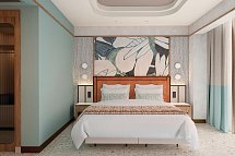 Trendy Perge Resort & Suites - Modellbild Wohnbeispiel Maisonette Swim-Up (Zimmercodierung MBQ)