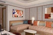 Trendy Perge Resort & Suites - Modellbild Wohnbeispiel Maisonette Swim-Up (Zimmercodierung MBQ)
