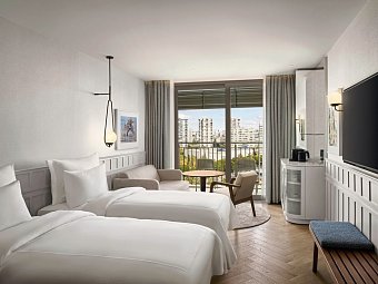 Akra Antalya - Wohnbeispiel Doppelzimmer Deluxe (Zimmercodierungen DD1 & DC1)