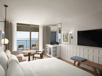 Akra Antalya - Wohnbeispiel DZ Deluxe Meerblick (Zimmercodierungen DDM & DCM)