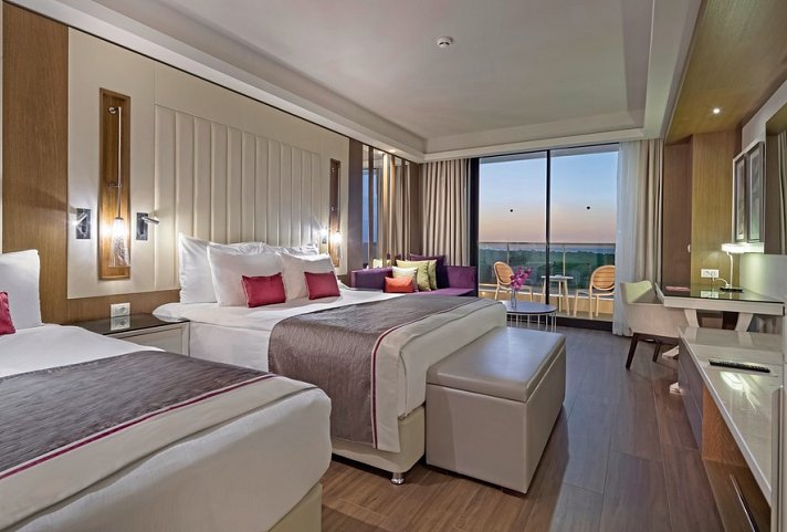 Trendy Lara - Wohnbeispiel Doppelzimmer Landblick (Zimmercodierungen DBL & DCL)