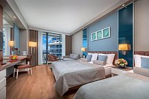 Baia Lara - Wohnbeispiel Vierbettzimmer Meerblick (Zimmercodierung D1M)