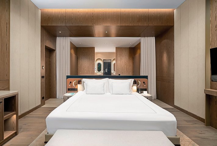 Bayou Villas Lara Antalya - Wohnbeispiel Bayou Villa 1 Schlafzimmer 2 Badezimmer (Zimmercodierung VB1)