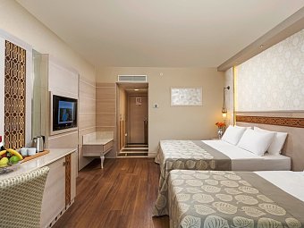 Güral Premier Belek - Wohnbeispiel Deluxe Zimmer (Zimmercodierung DD1)