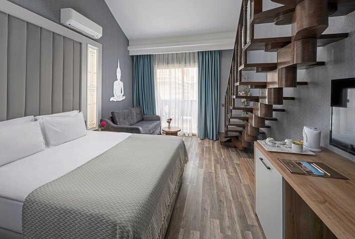 Siam Elegance Hotels & Spa - Wohnbeispiel Familienzimmer Duplex (Zimmercodierungen MB1 & MB2)