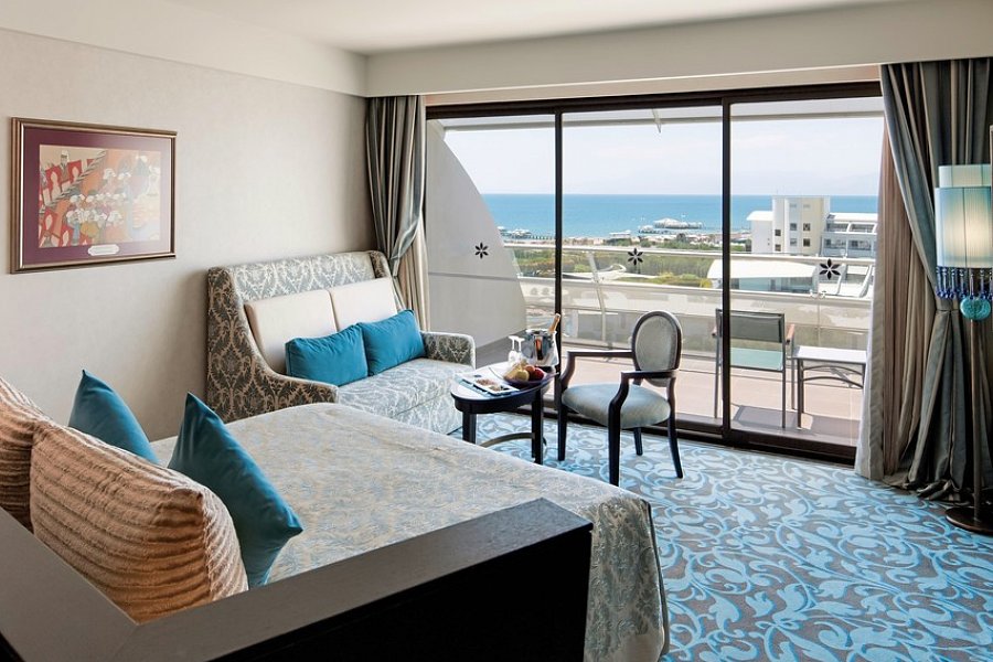 Cornelia Diamond Golf Resort & Spa - Wohnbeispiel Doppelzimmer Executive Meerblick (Zimmercodierung DTM)