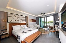 Ethno Belek - Wohnbeispiel Doppelzimmer Deluxe Swim Up Waldblick (Zimmercodierung DD2)