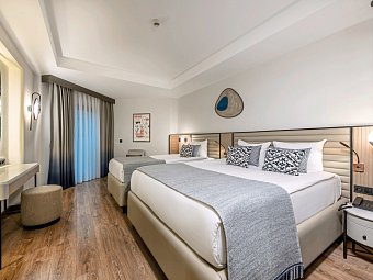 Belek Beach Resort - Wohnbeispiel Doppelzimmer Komfort Landblick (Zimmercodierung DFL)