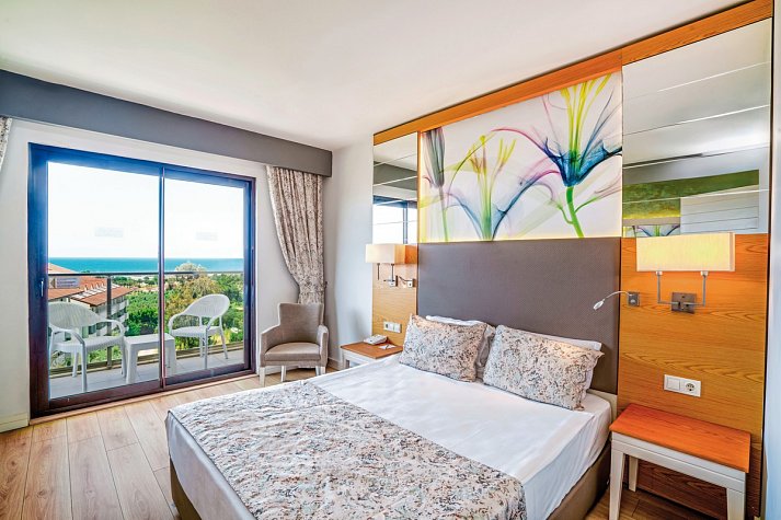 Glamour Resort & Spa - Wohnbeispiel Doppelzimmer Meerblick (Zimmercodierungen DBC & DBM)