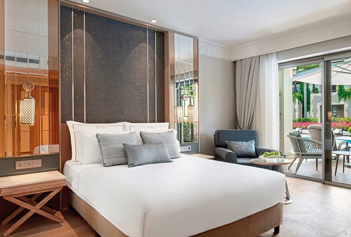 Ela Excellence Resort - Wohnbeispiel Doppelzimmer Lake House Swim-Up