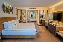 Miramare Beach - Wohnbeispiel DZ Deluxe mit Privatgarten (Zimmercodierung DDG)