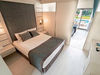 Linda Resort - Wohnbeispiel Familienzimmer Lux Garten (Zimmercodierung FB2)