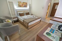 Linda Resort - Wohnbeispiel Doppelzimmer Gross mit Etagenbett