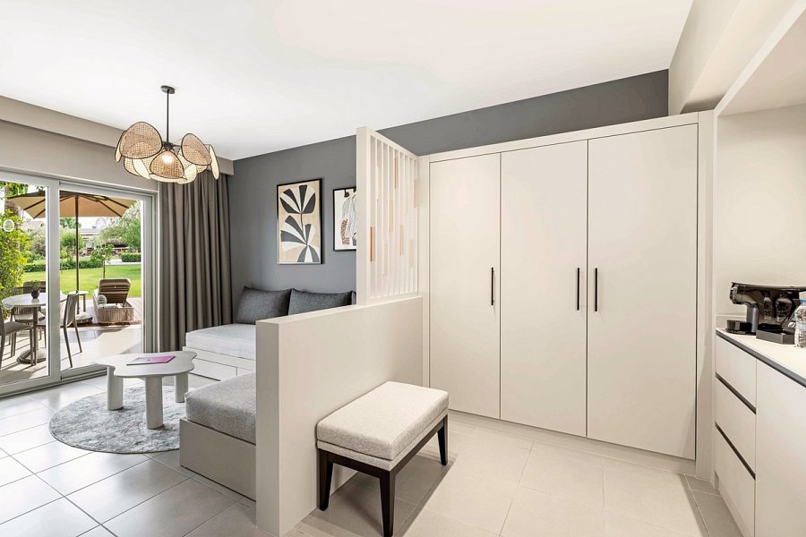 Barut Goia - Wohnbejspiel Suite Deluxe mit Terrasse zum Relax Garten (Zimmercodierung WD3)