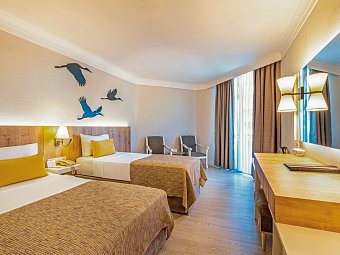 Nova Park - Wohnbeispiel Doppelzimmer seitl. Meerblick (Zimmercodierungen DBN & DCN)