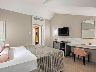 Trendy Aspendos Beach - Wohnbeispiel Doppelzimmer Economy (Zimmercodierungen DE1 & DC1)