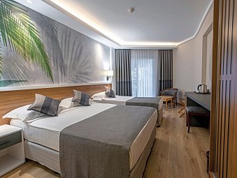 Alba Resort - Wohnbeispiel Doppelzimmer Meerblick (Zimmercodierungen DBM, D1L & FDL)