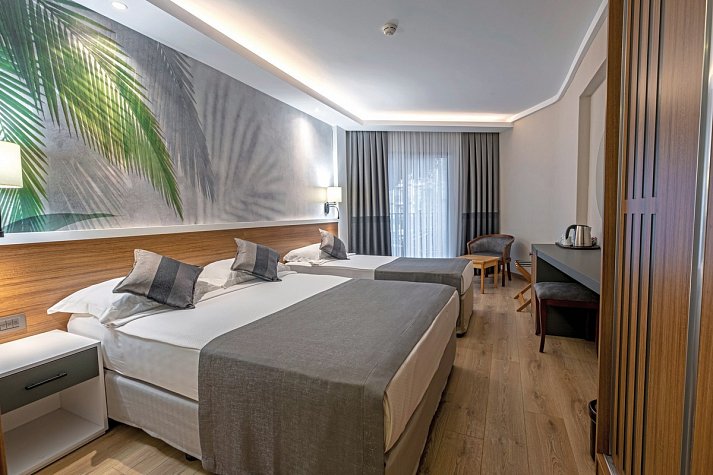Alba Resort - Wohnbeispiel Doppelzimmer Meerblick (Zimmercodierungen DBM, D1L & FDL)