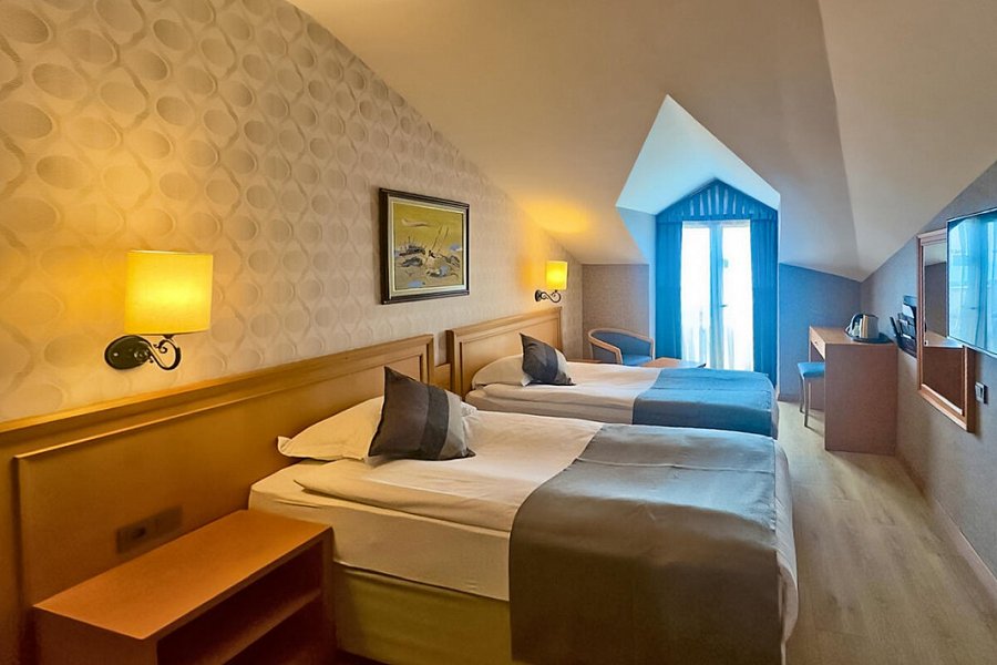 Alba Resort - Wohnbeispiel Doppelzimmer seitl. Meerblick (Zimmercodierung DB3)