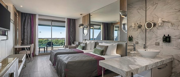 Side Star Elegance - Wohnbeispiel Doppelzimmer Landblick (Zimmercodierungen DB1 & DC1)