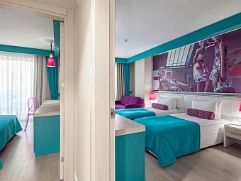 Sultan Of Dreams - Wohnbeispiel Familienzimmer mit Verbindungstür (Zimmercodierung FV1)