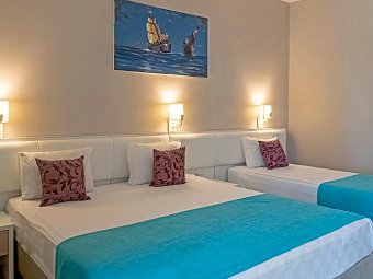 Sultan Of Dreams - Wohnbeispiel Doppelzimmer Deluxe Gartenblick (Zimmercodierung DDG)