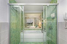 Sunis Evren Beach Resort Hotel & SPA - Beispiel Bad Doppelzimmer Superior Meerblick (Zimmercodierung DSM)