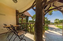 Kamelya Selin Hotel - Wohnbeispiel Doppelzimmer Strandzimmer Meerblick (Zimmercodierung DBM)