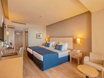 Kamelya Selin Hotel - Wohnbeispiel Doppelzimmer Deluxe (Zimmercodierungen DB2, DC2, DDN & DCN)
