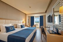 Kamelya Selin Hotel - Wohnbeispiel Doppelzimmer Deluxe Meerseite (Zimmercodierung DDN)