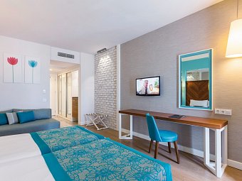 Terrace Elite Resort - Wohnbeispiel Doppelzimmer (Zimmercodierungen DB1 & DC1)