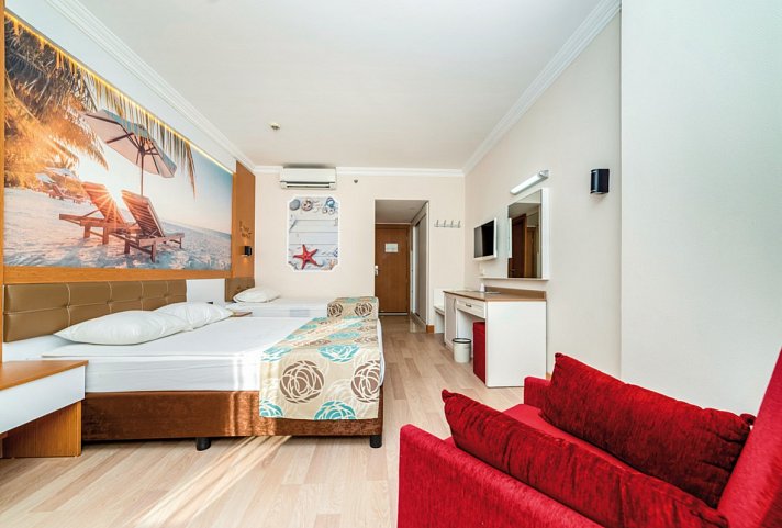 Hane Family Resort - Wohnbeispiel Doppelzimmer (Zimmercodierungen DB1 & DC1)