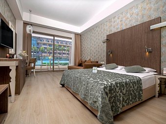 Port Side Resort Hotel - Wohnbeispiel Doppelzimmer (Zimmercodierungen DB1 & DC1)