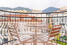 Calimera Sunpark Alanya - Beispiel Balkon Familienzimmer mit 2 Schlafräumen Poolblick (Zimmercodierungen FB5, FB6 & FB7)