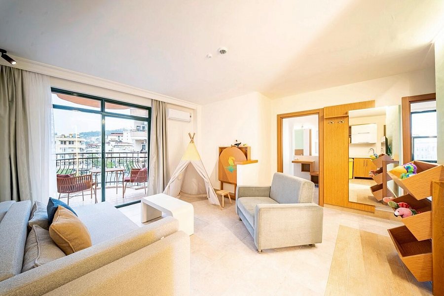 Calimera Sunpark Alanya - Wohnbeispiel Calimera Familienzimmer mit 2 Schlafräumen (Zimmercodierungen FB2, FB3 & FB4)