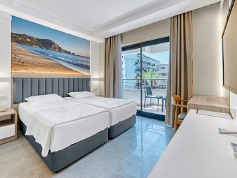 Kahya Hotel - Wohnbeispiel Doppelzimmer (Zimmercodierung DB1)