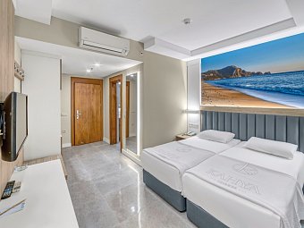 Kahya Hotel - Wohnbeispiel Doppelzimmer (Zimmercodierung DB1)