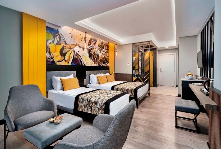 Arnor De Luxe Hotel & Spa - Wohnbeispiel Doppelzimmer (Zimmercodierungen DB1 & DC1)