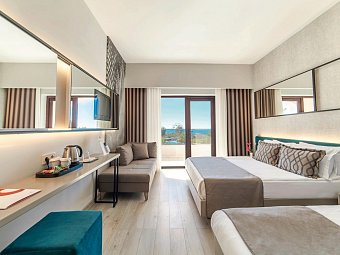 Club Turan Prince World - Wohnbeispiel Doppelzimmer Haupthaus (Zimmercodierungen DBU & DCU)