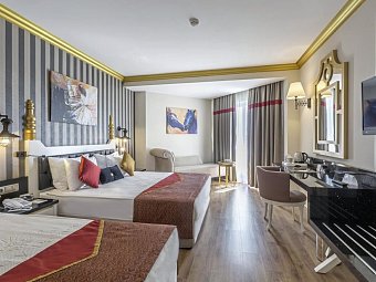 Mary Hotels Side - Wohnbeispiel Doppelzimmer (Zimmercodierungen DB1 & DC1)
